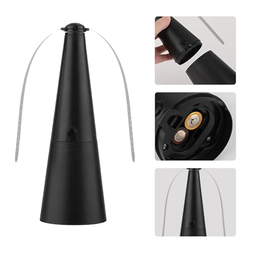 Repousse mouche de table rechargeable | Lot de 4 ventilateurs électriques de cuisine - 2