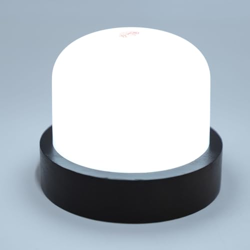 Lámpara de mesa LED MAVIS LAVEN con base de madera miniatura 7