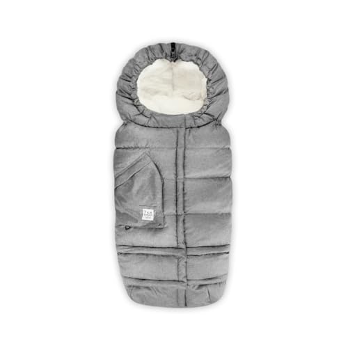 Image of 7AM Enfant Stroller Blanket 212 - Adjustable Baby Car Seat Zipped Blanket for Babies Winter, Unisex Multi Purpose Fleece Lined Warm Hooded Toddler Footmuff Water Repellent | (6M - 4T)
