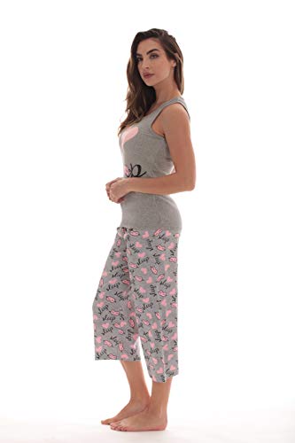 Just Love 100% Cotton Capri Sets Women Sleepwear2
