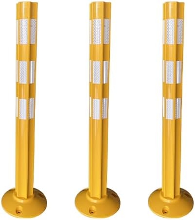 Safety Bollard Post Traffic Barrier for Sensitive Areas Warning Column Parking Protection