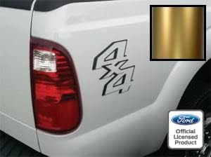 Miniatura 6 de Decal Mods Calcomanías adhesivas 4x4 para Ford F250 F350 Super Duty (2011-2016) - CW (blanco) (juego de 2) SJ1H2