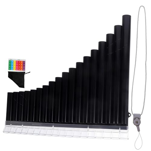 GALPADA Performance Pan Flute Pipes C Key Musical Instrument for Beginners and Professionals Easy to Play Sound for Teaching and Stage Use