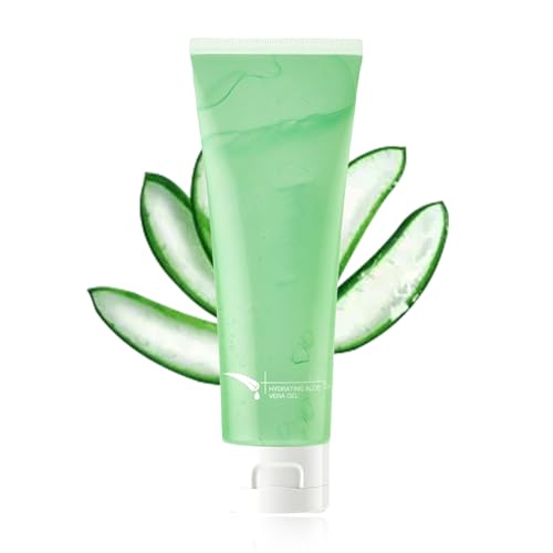 JunKuJK 16PCS Aloe Vera Gel for Face,Made within 100% Organic Aloe Vera Gel,Natural Hydrating Pure Vera Moisturizer for Soothing Skincare,Moisturizing Aloe Lotion for Skin,Face,After Sun Care,16.93oz