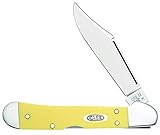 Case WR XX Pocket Knife Mini Copperlock Yellow Synthetic Cv Item #30116 - (31749L Cv) - Length Closed: 3 5/8 Inches