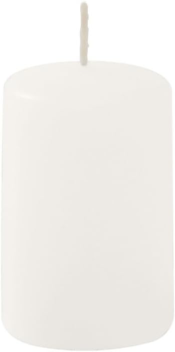 16 Candles, Candle Diameter 4 cm-Height 5 cm - White