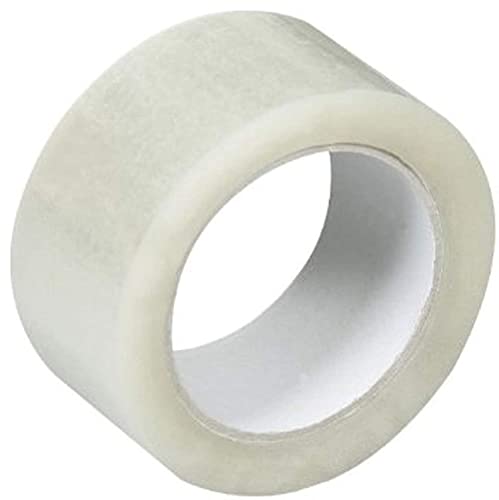 Image of Arushi Clear Transparent BOPP Packing Tape 3 Inch x 65 Meter Heavy Duty Industrial Packaging Tape for E-Commerce Box Sealing, Office, Warehouse and Home Use Strong Adhesive (Pack of 1)