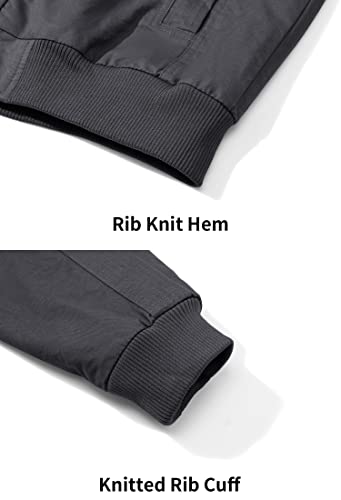 Bomber Jackets For Men Fashion Windbreaker Jacket Casual Work Jacket Cargo Jackets Hunting Coats Cotton Lightweight Jackets #TOP6