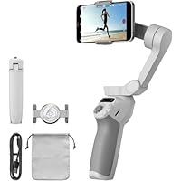 DJI Stabilizzatore OSMO Mobile SE per Smartphone, Stabilizzatore a 3 Assi, Manico telescopico,...