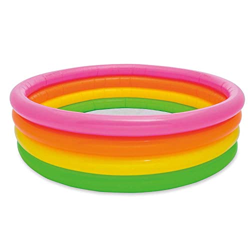 Intex Sunset Glow Inflatable Paddling Swimming Pool, Kid's , 168 x 46 ...
