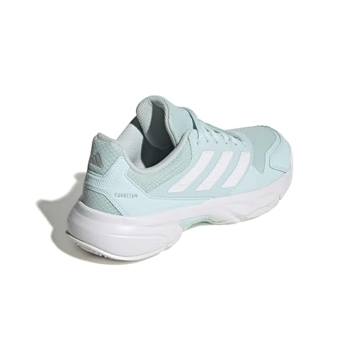 Image of adidas Womens Courtjam Control 3 Tennis Sneakers Shoes - White