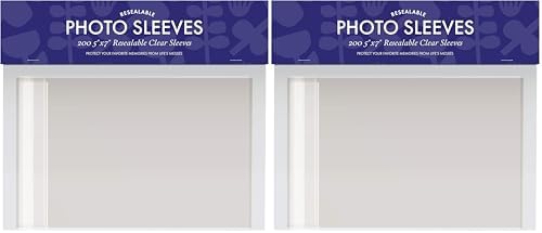 Jot & Mark Photo Sleeves Protector 200 Count (5x7) (Pack of 2) image 5