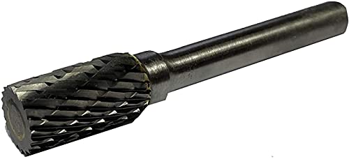 CNC QUALITÄT Fraises en métal dur Ø 8-12 mm - Forme cylindrique - Fraise à queue croisée pour ébavurer (carbure de tungstène, 8 mm) Cover