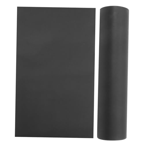 WEKAMOS Negro Kraft Papel Rollo Papel Kraft Reciclado Resistente Para Manualidades Empaques Envolturas y Proyectos DIY de Floristería