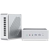 MINISFORUM HM60 Mini PC AMD Ryzen 5 4600H DDR4 16 Go RAM 512 Go PCle SSD Ordinateur de Bureau, Ra...