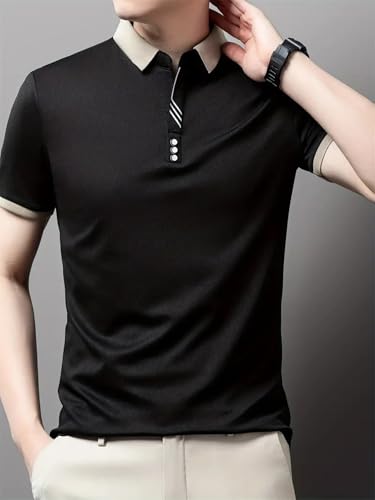 Image of Lymio Polo T Shirt for Men || T Shirt for Man || Collar T Shirt Style Men (Packs Also Available) (Polo-55-58)