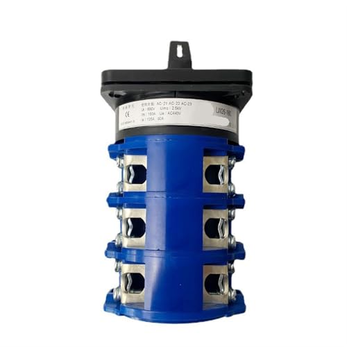 Interruptor de leva LW26-160/3 trifasico 160A con tres posiciones selectoras 3