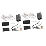 NUOBESTY 2 Sätze Ersatzstecker für Kochfelder Heizdosenstecker Kompatibel mit Langlebige Materialien für Ofen und Kochfeldreparatur Einsetzbar