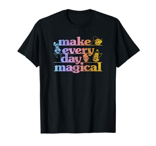 T-shirt Mickey Disney confortable en coton anti-déformation