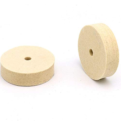 Ruote di lucidatura ， 1 pz 80 mm mola for trapano mola for lucidatura feltro di lana tampone for lucidatura disco abrasivo for smerigliatrice da banco utensile rotante