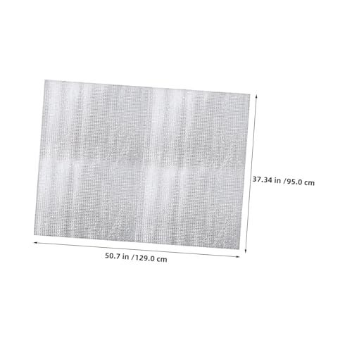 Couvercle isolant ventilation grenier aluminium protection thermique combles trappe accès, lot de 2