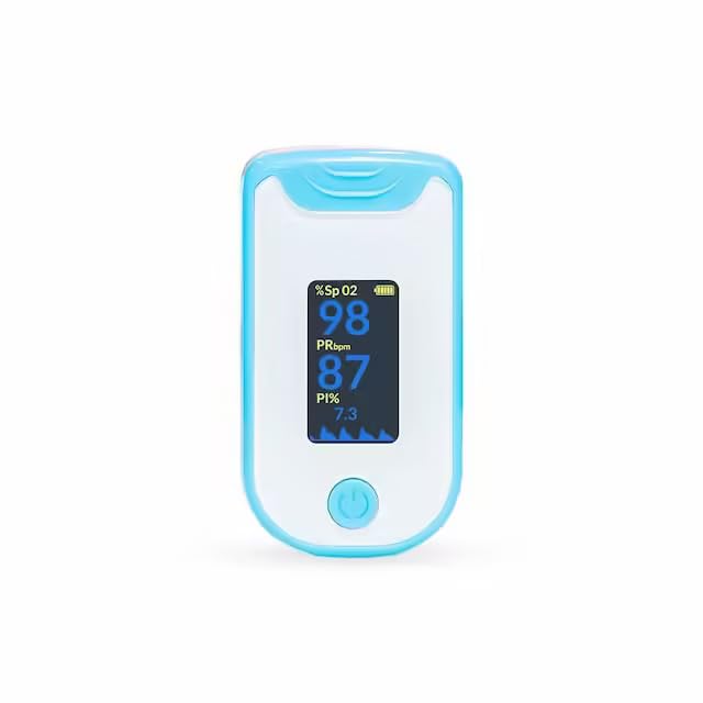 EZ-LIFE Fingertip Pulse Oximeter - SpO2 - PR Monitor - HD Display with Perfusion Index with Battery EZ 25P-picture-16