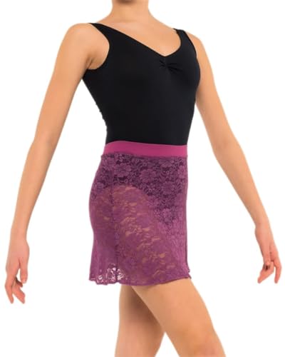 Beth Jupe de Ballet Femme jupe de danse classique noire pour adulte