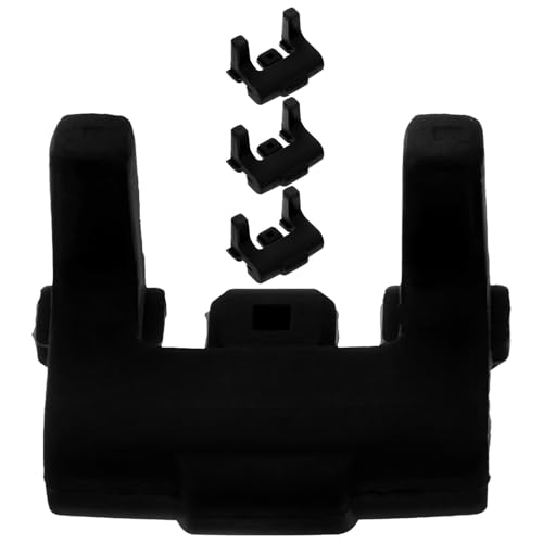 DOITOOL 4pcs Silicone Air Fryer Bumpers Non-Scratch Heat Resistant Feet Protectors Dishwasher Safe Replacement for Air Fryer Pan Corners