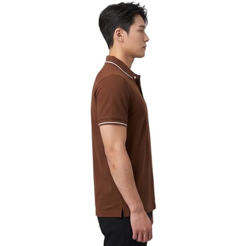 Image of Polo T Shirt for Man |with Collar | Half Sleeve | Summer Wear | Casual Pure Cotton T Shirt for Men (Available Size M- 4XL)
