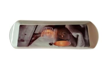 Radhy Selling Melamine Serving Snacks Platter Multicolor (Pack of 1) f