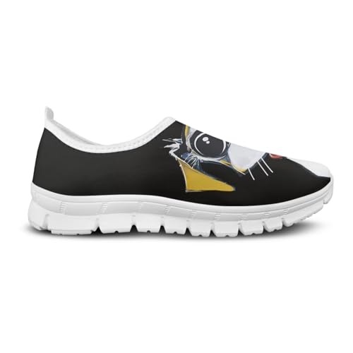 Image of Jeiento Cute Dog Women's Casual Slip On Shoes Loafers Sneakers for Women