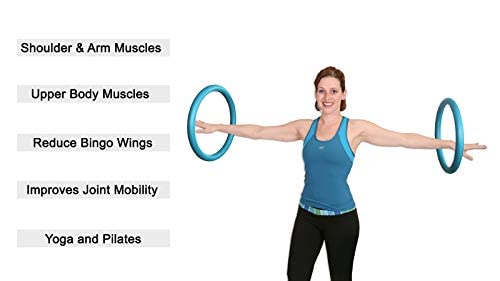 Sports Hoop Weighted ARMHOOP 400 - Box 400 Gram. 2 Hoops, Workouts and Exercises - Thumbnail 2
