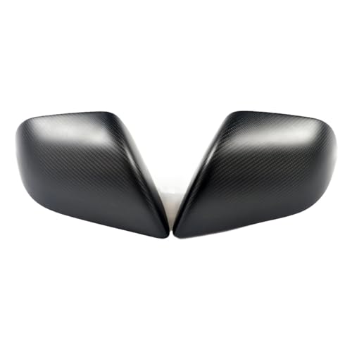Rétroviseur Tesla Model Y carbone véritable mat coque protection