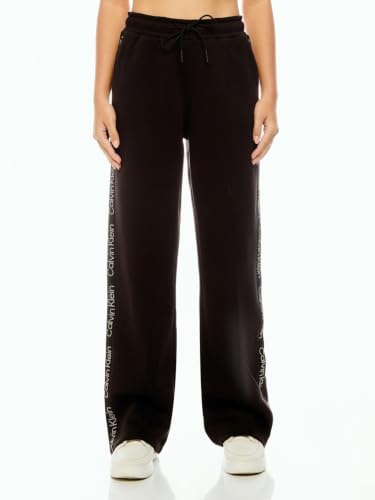 Image of Wide Leg fit Solid mid Rise Trackpant