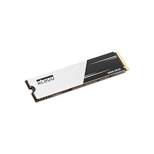 KLEVV CRAS C910 500GB M.2 2280 NVMe PCIe Gen4x4 Laptop & Desktop Internal SSD Heatsink Included, up to 5000MB/s (K500GM2SP0-C91)