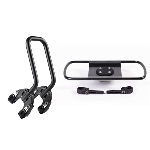 AEROE Spider Front Rack + Spider Pannier Receiver | The World’s Most User-Friendly Rack System | Commute or Adventure Ready | Compatible with All Panniers and AEROE Accessories