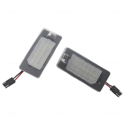 Luz LED matrícula Fiat 500X blanca pura con tecnología Canbus integrada