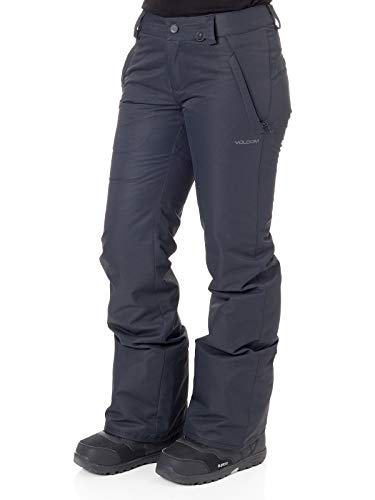Volcom レディース Frochickie 断熱スノーパンツ US サイズ: Medium カラー: ブラック