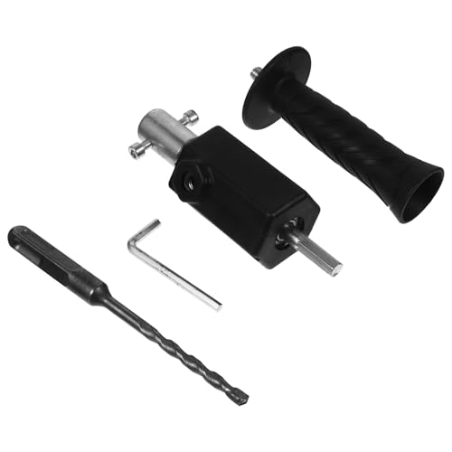 DOITOOL Adaptador para Taladro Eléctrico Manual Convertidor a Martillo Eléctrico Accesorio Antideslizante Ergonómico Compatible para Perforar Instalación y Color Aleatorio