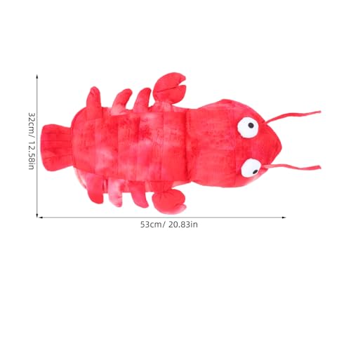 Disfraz de Cangrejo para Perro Talla S Color Rojo miniatura 2