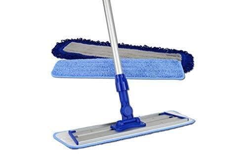 AiroMatic Flat Mop High Absorbent Microfiber Wet and Dry with 4.8 Feet Long Aluminium Handle 18 inch (with 1 REFFILE) (B0CGN5GXFB) Amazon Price History, Amazon Price Tracker