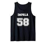 Jersey Style 58 1958 Impala Old School Lowrider Tank Top