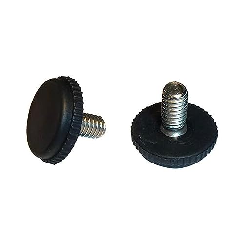 Jejavu Stainless Steel Screw-in Feet Furniture Sliders, Glides for Patio Furniture, Outdoor Chairs, and More, 5/16