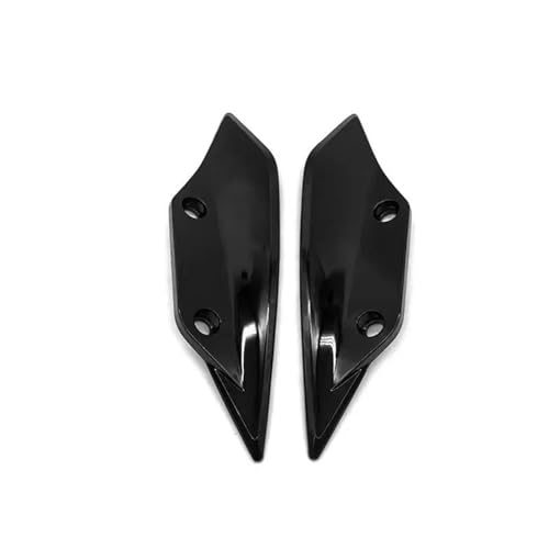 Ailes carénage BMW S1000RR pour stabiliser la moto face au vent noir