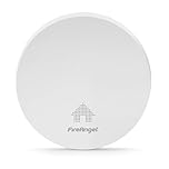 FireAngel FA6629S Ultra Slim Smoke Alarms for Home, 10-Year Battery Smoke Alarm, Optical Smoke Detector Fire Alarm, 115 mm x 23.5 mm, White, 1-Pack