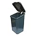 DOGIPOT 1208-L Trash Receptacle with Polyethylene Lid and Liner Trash Bags, Polyethylene