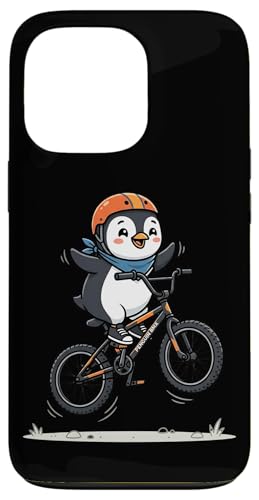 �y���M�� ���]�� �X�^���g PENGUIN BMX �L�b�Y ���킢�� �w�����b�g �X�}�z�P�[�X iPhone 13 Pro �p