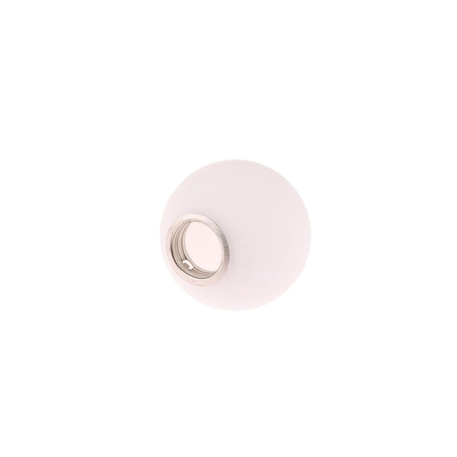 Eezii 80Mm-E14 White Glass Lamp Shade Spherical Frosted Chandelier For E14e27 Bulb Fitter Opening Accessory Glass Fixture Replacement Lampshade