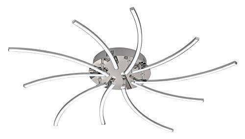 Preisvergleich Produktbild Fischer&Honsel Samos Deckenleuchte, Metall, 4.5 W, chromfarben