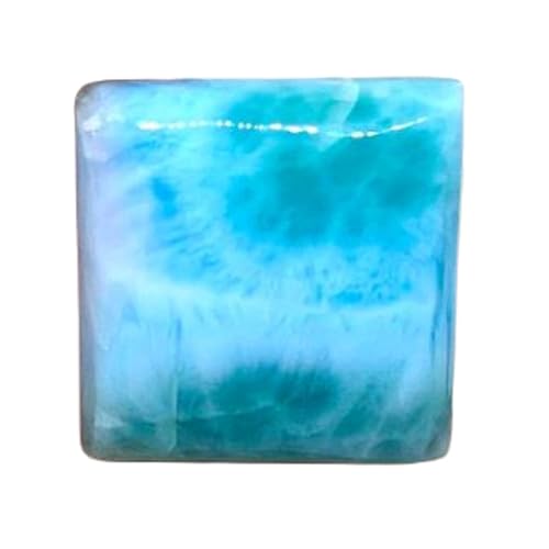 Larimar cabochon carré 18mm pour création de bijoux DIY GH_NAT_06458